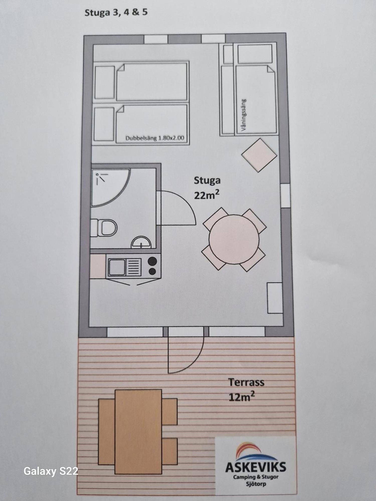 Askeviks Camping & Stugor Sjotorp Exterior photo